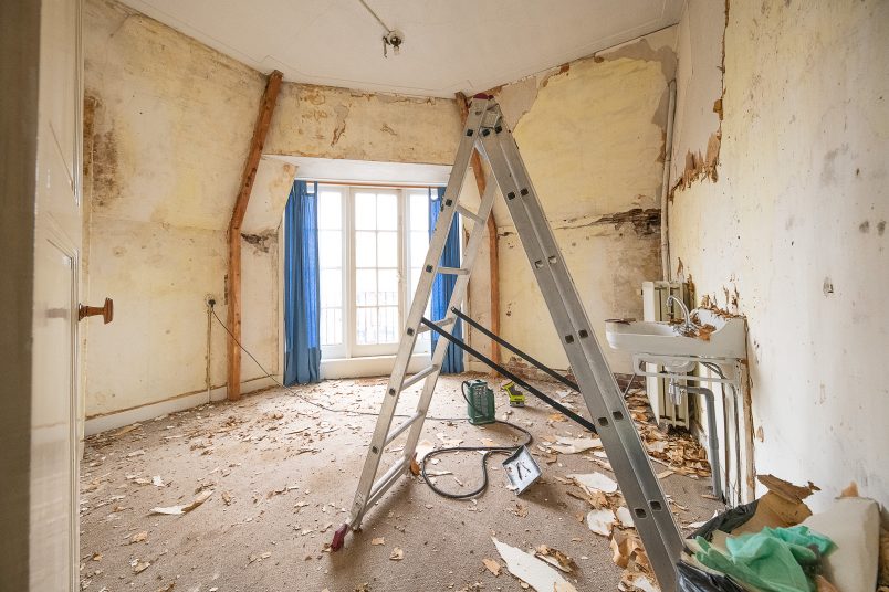 Relooking de la chambre d'amis - Avant